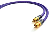 Kable - Melodika Kabel 2xRCA - 0.5m, Purple Rain, (MD2R05) - miniaturka - grafika 1