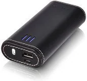 Powerbanki - Thermaltake LUXA2 PowerBank PL1 2500mAh skóra czarna PO-UNP-PUL1BK-00 - miniaturka - grafika 1