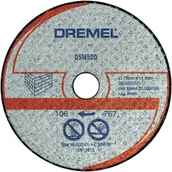 Tarcze do pił - Dremel tarcza tnąca DSM 520 77 mm (2615S520JA) - miniaturka - grafika 1
