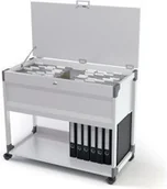 Inne meble biurowe - Durable Wózek na teczki zawieszkowe SYSTEM FILE TROLLEY 100 MULTI TOP - miniaturka - grafika 1