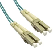 Kable - Rotronic ROLINE LWL KB. 50, OM3, LC/LC, turkusowy, turkusowy 0,5 m 21158700 - miniaturka - grafika 1