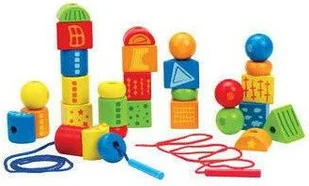 HaPe Linka Tęczowych Kształtów E1019 - Klocki - miniaturka - grafika 2