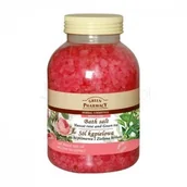 Kosmetyki do kąpieli - Green Pharmacy Róża piżmowa i zielona herbata 1300g - sól kšpielowa - miniaturka - grafika 1