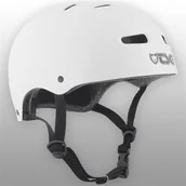 Kaski rowerowe - TSG kask - skate/bmx injected color injected white (157) rozmiar: S/M - miniaturka - grafika 1