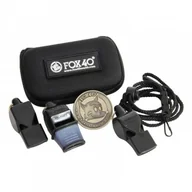 Piłka nożna - Fox 40 3 Gwizdki + Etui 6906-0500 - miniaturka - grafika 1