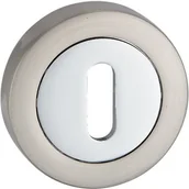 Szyldy i rozety - Infinity Line Rozeta okrągła POD KLUCZ KOLOR SAT/CHROM RCK101 RCK 101 - miniaturka - grafika 1