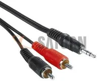 Kable - Hama Kabel Jack 3.5 - 2xCinch 2m 00030455 - miniaturka - grafika 1