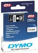 Etykiety do drukarek - Dymo Etykieta D1 12mmx7m BIALY/CZARNY S0720610 - miniaturka - grafika 1