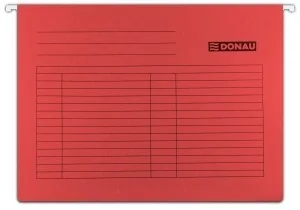 Biella Teczka zawieszkowa DONAU czerwona A4 DN370-3 - Teczki i skoroszyty Biella Teczka zawieszkowa DONAU czerwona A4 DN370-3 - Teczki i skoroszyty - miniaturka - grafika 1