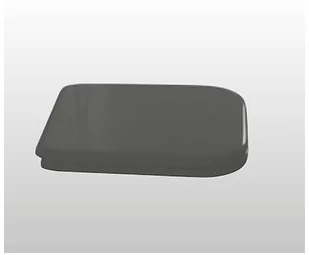 Kerasan Waldorf Deska sedesowa wolnoopadająca, czarna zawiasy chrom 418804 - Deski sedesowe - miniaturka - grafika 2