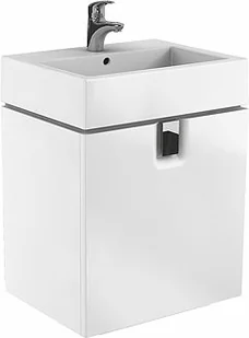 Koło Szafka pod umywalkę TWINS 60cm, biały połysk, z drzwiami 89486 - Szafki łazienkowe Koło Szafka pod umywalkę TWINS 60cm, biały połysk, z drzwiami 89486 - Szafki łazienkowe - miniaturka - grafika 1