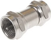 Złącza, przejściówki, adaptery - ABCVISION łącznik F-W/F-W - miniaturka - grafika 1