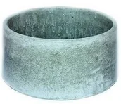 Miski dla kotów - Miska Be-Mi Betonowa Okrągła 4L - miniaturka - grafika 1