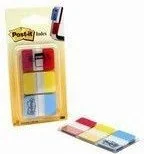 Zakładki indeksujące - Post-it Zakładki indeksujące Silne 25x38mm 3x22szt G0972 - miniaturka - grafika 1