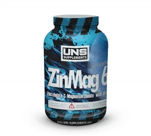 UNS ZinMag B6 90 kaps . - Witaminy i minerały dla sportowców - miniaturka - grafika 4