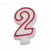 Dekoracje domu - Arpex ŚWIECZKA CYFERKA - 2 - miniaturka - grafika 1