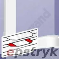 Kanały kablowe - Legrand DLP Łącznik zwiększający pojemność kanału, przegroda, 010689, - miniaturka - grafika 1