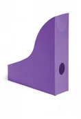 Pojemniki biurowe - Durable Pojemnik na czasopisma BASIC transparentny fioletowy DU164-012 - miniaturka - grafika 1