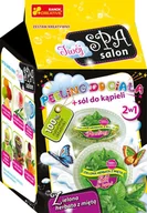 Zabawki kreatywne - Ranok Peeling do ciała + sól do kąpieli Zielona herbata z miętą CREATIVE - miniaturka - grafika 1