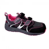 Obuwie robocze - LAHTI PRO Sandały robocze damskie zamsz/dzianina S1 SRC rozmiar 39 L3060439 LPL3060439 - miniaturka - grafika 1