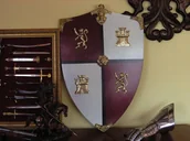 Repliki - akcesoria - Płatnerze hiszpańscy TARCZA RYCERSKA CYDA WALECZNEGO - miniaturka - grafika 1