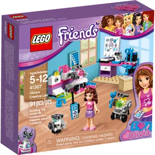 LEGO Friends Laboratorium Olivii 41307 - Klocki - miniaturka - grafika 3