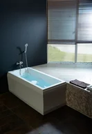 Wanny - Polysan Mimoa 170x75 biała 71709 - miniaturka - grafika 1