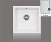 Zlewozmywaki - Śmigielski Roma 46 Biały - miniaturka - grafika 1
