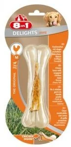 8in1 Przysmak 8in1 Delights STRONG M kość z kurczakiem WYPRZEDAŻ - Przysmaki dla psów - miniaturka - grafika 2