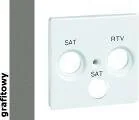 Klawisze i ramki - Simon Ramka Kontakt 82 gniazda antenowego SAT-SAT-RTV 82038-38 - miniaturka - grafika 1