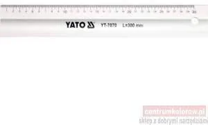 Yato Przymiar aluminiowy 30cm YT-7070 - Sprzęt geodezyjny - miniaturka - grafika 4