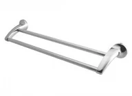 Wieszaki łazienkowe - Ontario Wieszak kapielowy dwuramienny 46 cm chrom - miniaturka - grafika 1