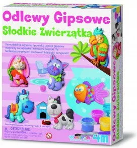 4M Odlewy Gipsowe - słodkie zwierzaki 3539 - Zabawki interaktywne dla dzieci - miniaturka - grafika 5