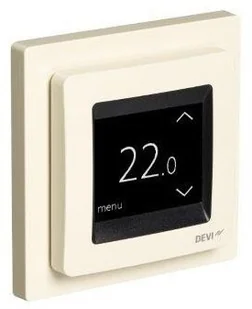 Devi Termostat z ekranem dotykowym DEVIreg Touch kość słoniowa 140F1078 - Regulatory i termostaty - miniaturka - grafika 2