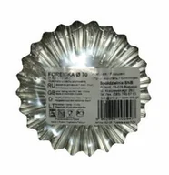 Formy do ciast - SNB KOMPLET FOREMKA KARBOWANA ŚREDNICA 70 A 10SZT. (226800) - miniaturka - grafika 1