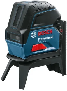 Bosch Laser krzyżowo-punktowy GCL 2-15 + BT150 + LBOX - Poziomice, łaty, miary - miniaturka - grafika 2