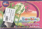 Szkolne artykuły papiernicze - Bambino Blok techniczny A4 kolorowy UNIPAP - miniaturka - grafika 1