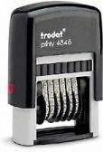 Numeratory - Trodat NUMERATOR SAMOTUSZUJĄCY 4846 (0B) - miniaturka - grafika 1