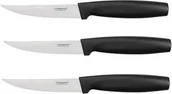 Noże kuchenne - Fiskars Functional Form Zestaw noży ząbkowanych (3 elementy) BLACK 1014280 - miniaturka - grafika 1