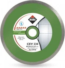 RUBI Tarcza diamentowa CEV 200 30946 - Materiały ścierne - miniaturka - grafika 2