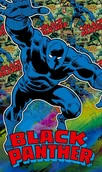 Fototapety - Komar Fototapeta Marvel Comics Black Panther VD-008 - miniaturka - grafika 1