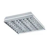 Oprawy, klosze i abażury - PXF Oprawa do wbudowania Roma 2x36W T8 SLA - miniaturka - grafika 1