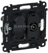 Gniazdka elektryczne - Legrand 753055VALENA LIFE GNIAZDO MĘSKIE TV + RJ45 kat. 6 UTP - miniaturka - grafika 1