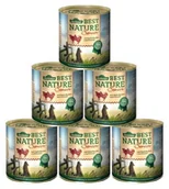 Mokra karma dla psów - Dehner Best Nature Hundefutter, Senior Lamm Und Geflügel, 6-Er Pack (6 X 800 G) - miniaturka - grafika 1