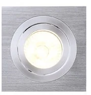 Lampy pozostałe - Spotline NEW TRIA I GU10 wbudowana, kwadratowa, Aluminium mat, max. 50W 111361 - miniaturka - grafika 1