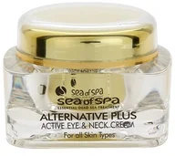 Kosmetyki pod oczy - Sea of Spa Alternative Plus krem aktywny pod oczy i na dekolt Active Eye & Decollete Cream For All Skin Types Vitamin A & E 50ml - miniaturka - grafika 1