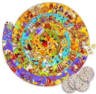 Djeco Puzzle Observation 350 Historia Świata - Puzzle - miniaturka - grafika 2