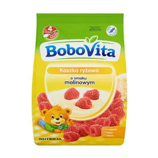 Nutricia BOBOVITA Kaszka ryżowa o smaku malinowym 180 g - Kaszki dla dzieci - miniaturka - grafika 2