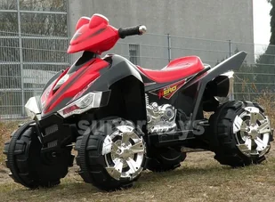 Import SUPER-TOYS NAJNOWSZY OLBRZYMI QUAD HERO STRONG 2/ ch-9917 CH-9917-CZARNY - Pojazdy elektryczne dla dzieci - miniaturka - grafika 2