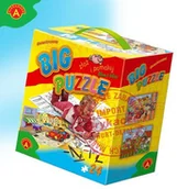 Puzzle - Alexander Big Puzzle do kolorowania + kredki gratis 002447 - miniaturka - grafika 1